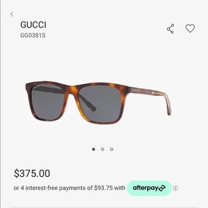 Gucci sunglasses